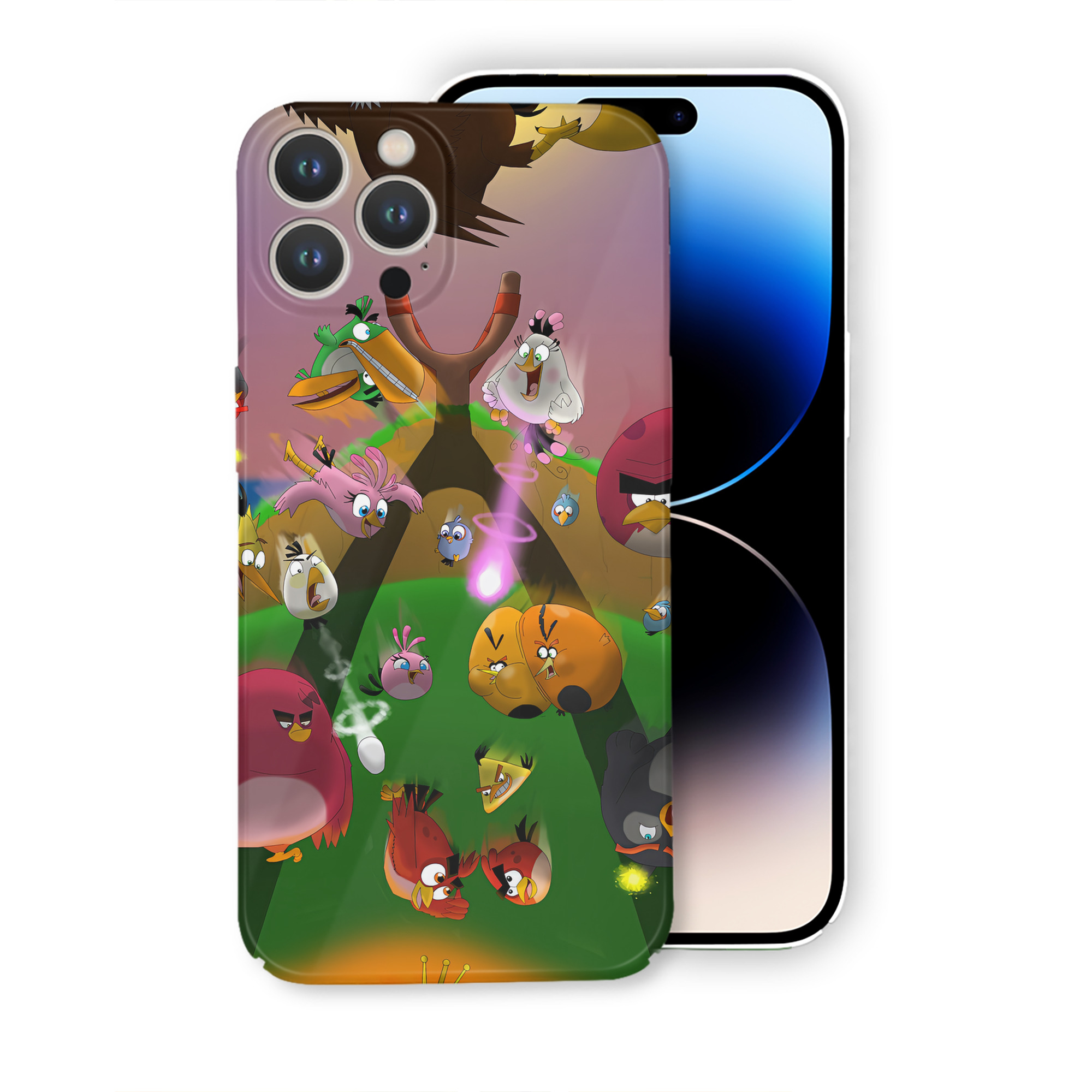 （画像用） Angry Birds アングリーバード 【iPhone 14シリーズ対応】ハードケース